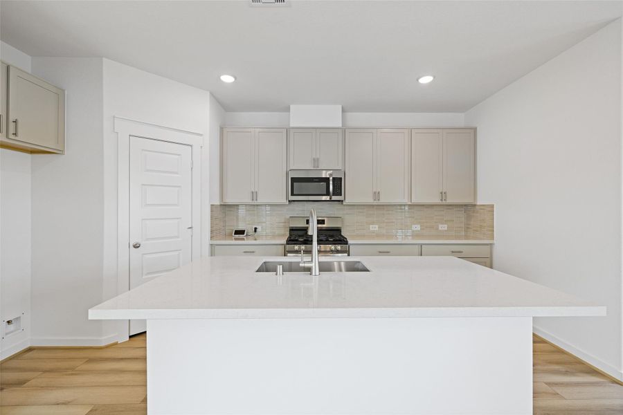 Furnished interior view inside a new home in Sunterra, Katy (Image 8). Furnished interior view inside a new home in Sunterra, Katy (Image 8).