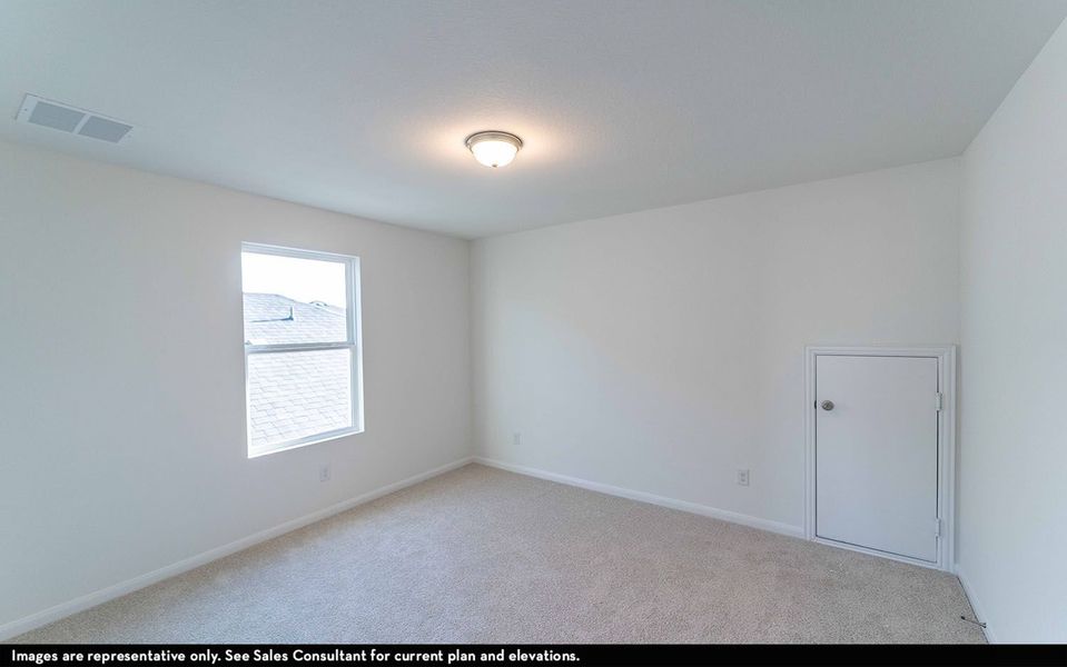 Spacious, unfurnished interior of a new home in The Canopies, Splendora (Image 28).