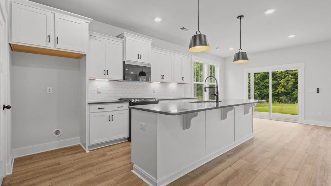 Furnished interior view inside a new home in Essex Village, Franklinton (Image 5).