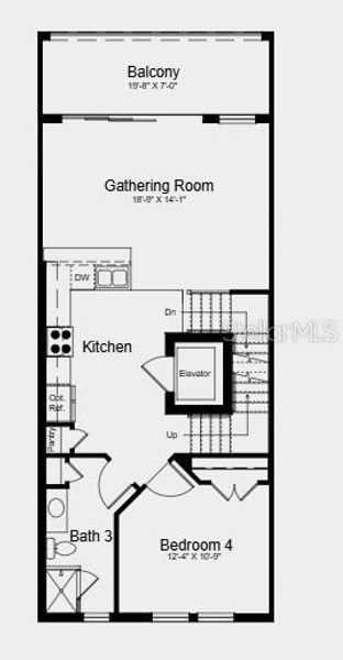 2D floor plan layout of this home in Seahaven, Punta Gorda, FL (Image 4). 2D floor plan layout of this home in Seahaven, Punta Gorda, FL (Image 4).