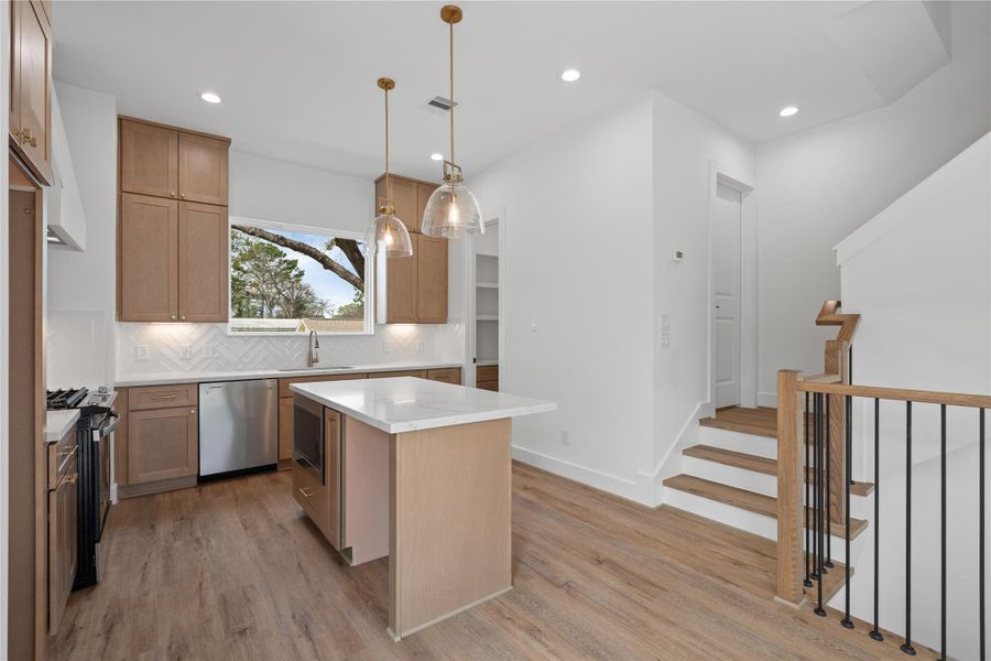 Furnished interior view inside a new home in , Houston (Image 10).