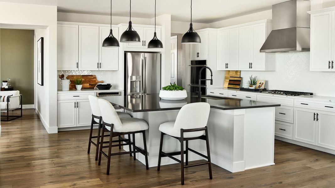 Representative furnished interior of a home built from the Vail by Taylor Morrison in Parterre Destination Collection, Thornton (Image 10).