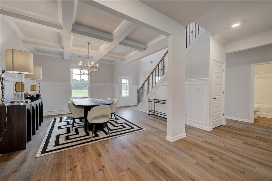 Furnished interior view inside a new home in Westwind Estates, Hampton (Image 10). Furnished interior view inside a new home in Westwind Estates, Hampton (Image 10).