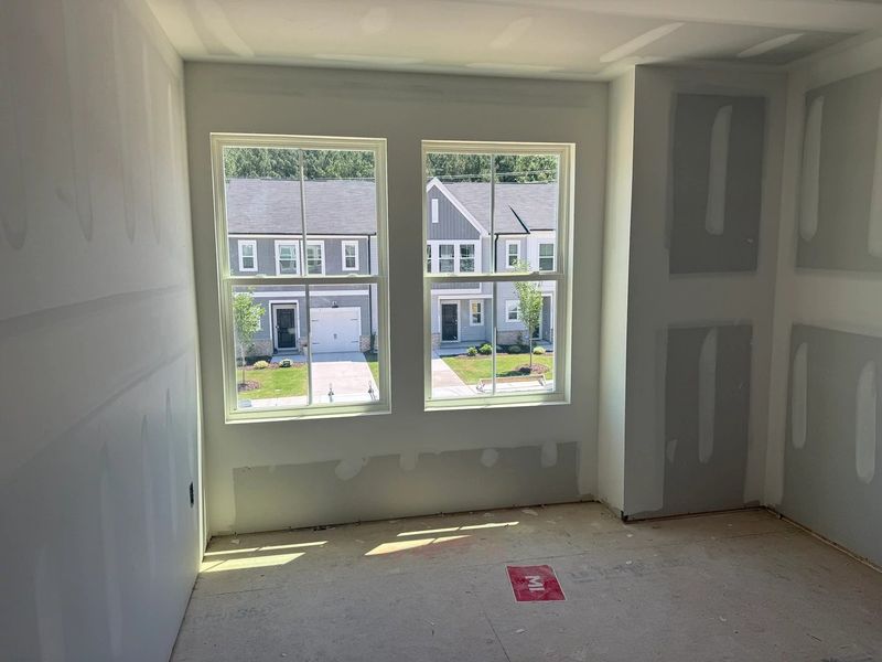 In-progress construction of a new home in Towns at The Point, Rolesville, NC (Image 16).