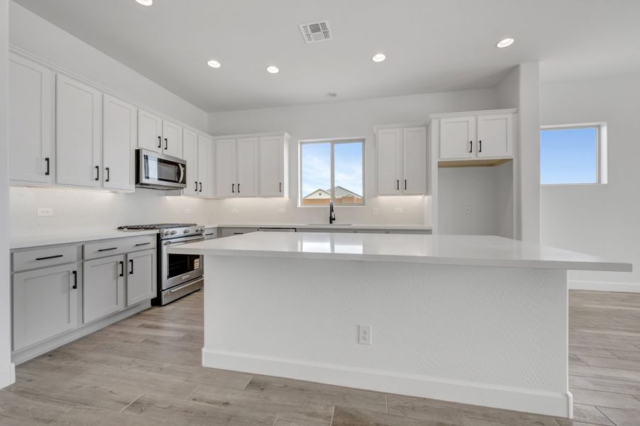Furnished interior view inside a new home in Tavolo at Soleo, San Tan Valley (Image 6).