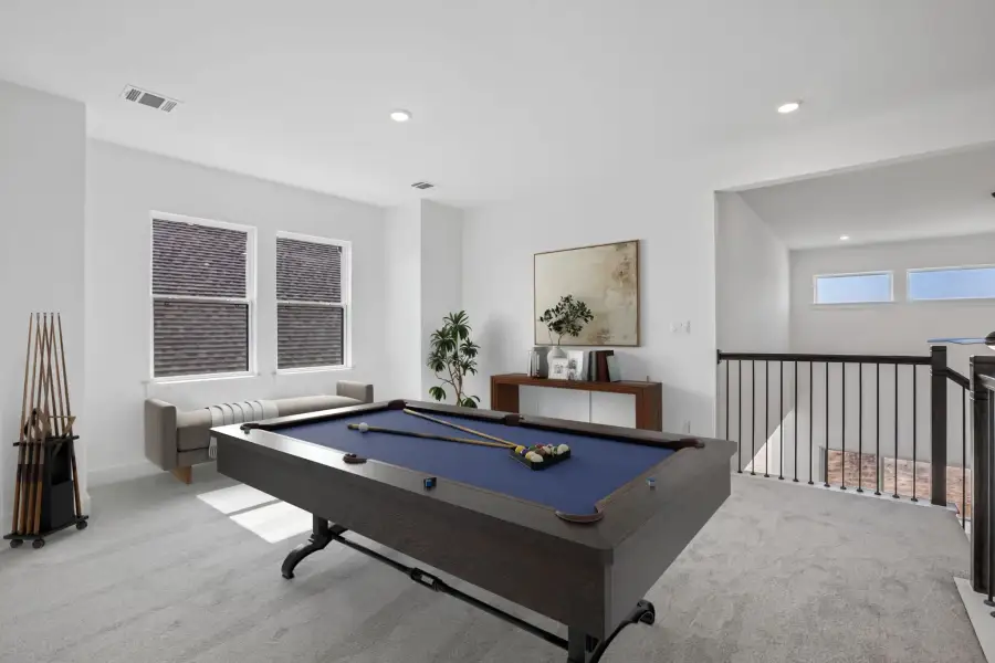 Furnished interior view inside a new home in Easton Park, Austin (Image 9).
