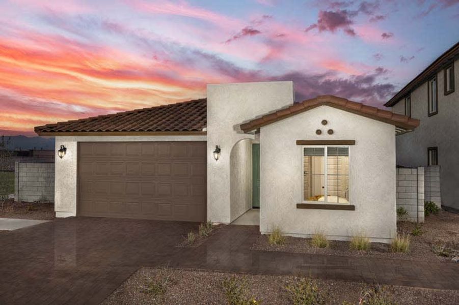 Spanish Elevation | Perrine | Valencia at Citrus Park | New Homes in Goodyear, AZ | Landsea Homes