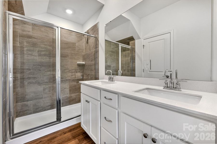 Furnished interior view inside a new home in The Vines, Charlotte (Image 5).
