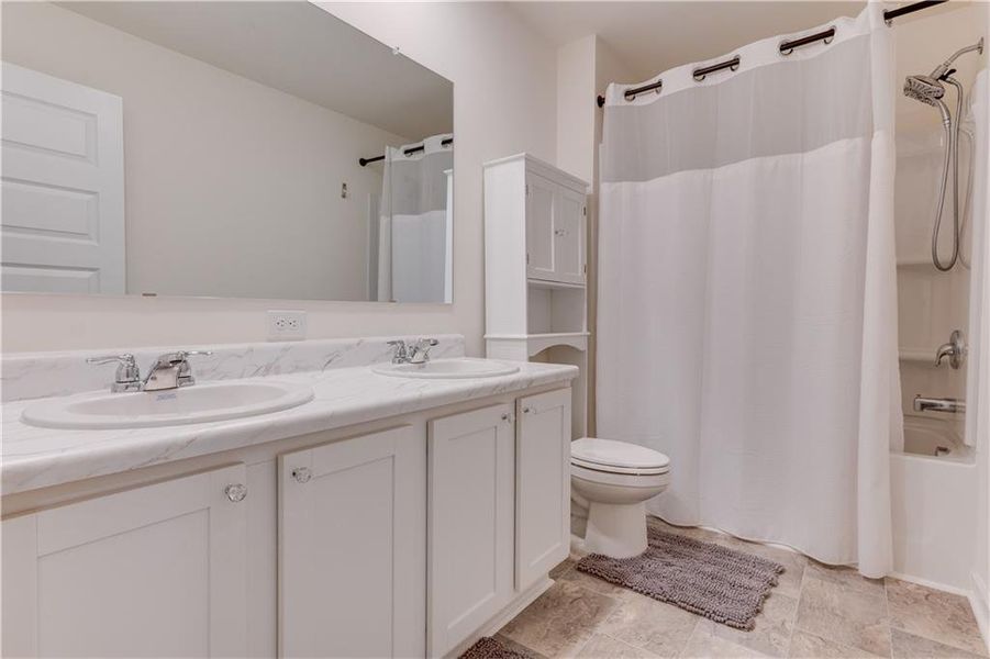 Furnished interior view inside a new home in The Reserve at Calcutta, Stockbridge (Image 17).