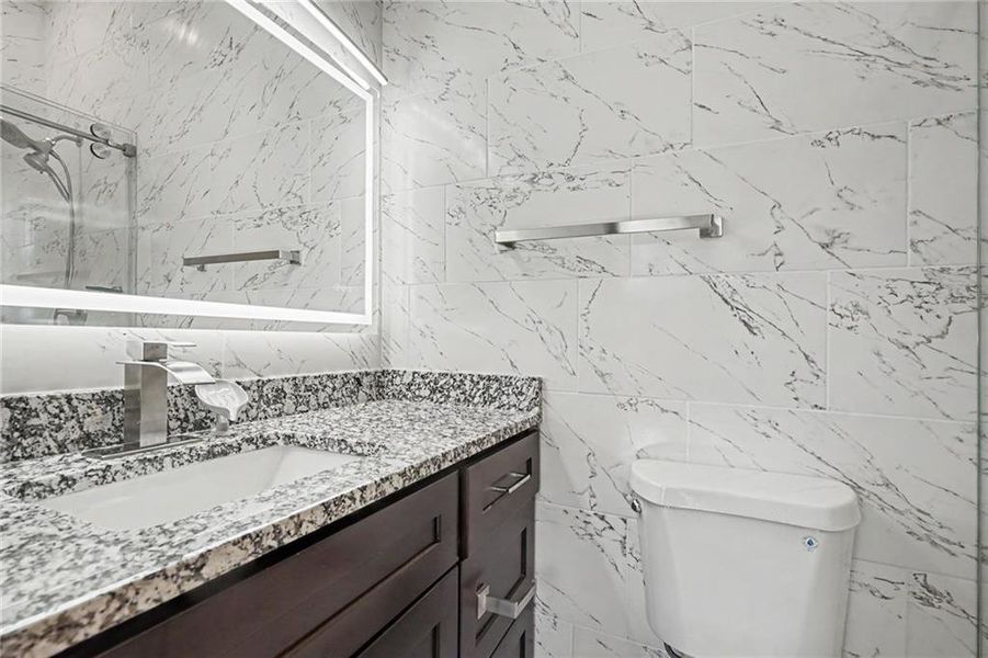 Close-up of interior finishes inside a home in , Grayson (Image 14).