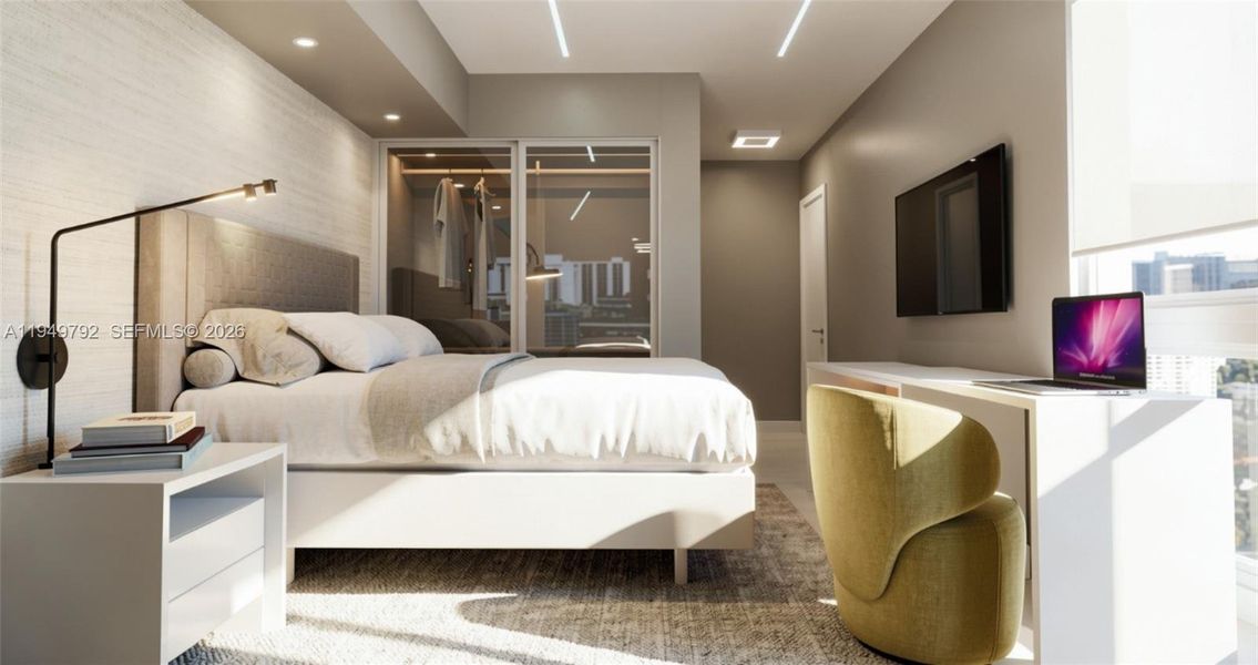 2n bedroom designer project - virtually staged