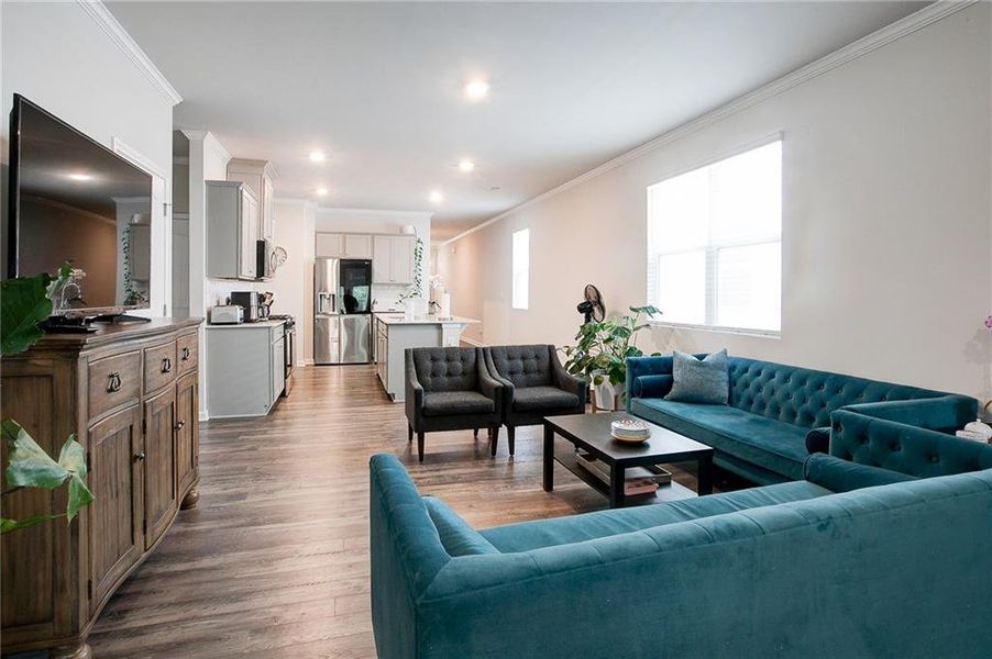 Furnished interior view inside a new home in , Acworth (Image 12).