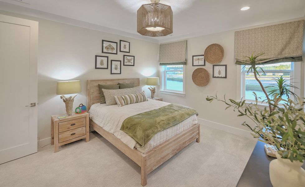 Furnished interior view inside a new home in Middlebourne, St. Johns (Image 32).