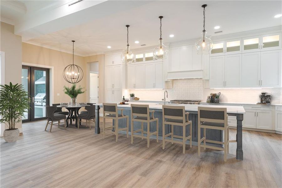 Furnished interior view inside a new home in , Palm Coast (Image 44).