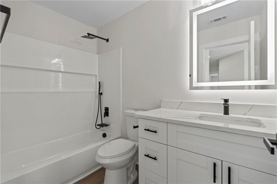 Furnished interior view inside a new home in , Stockbridge (Image 15). Furnished interior view inside a new home in , Stockbridge (Image 15).