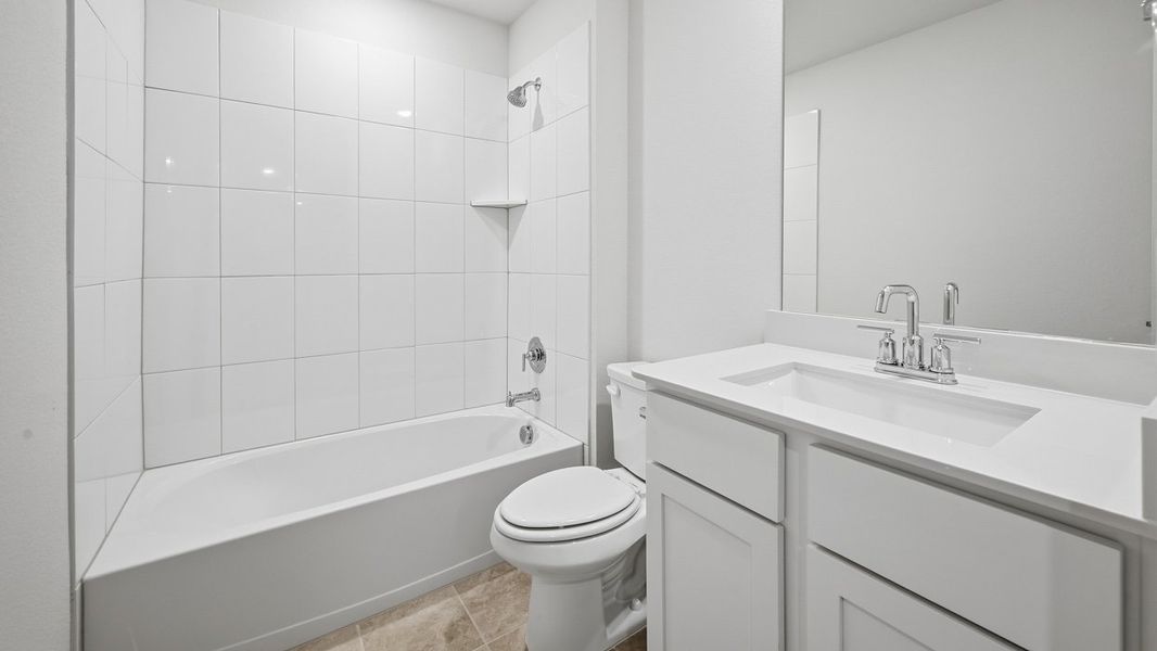 Furnished interior view inside a new home in Lilybrooke at Legacy Hills, Celina (Image 8). Furnished interior view inside a new home in Lilybrooke at Legacy Hills, Celina (Image 8).