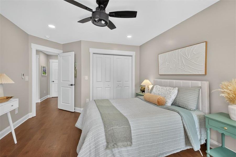 Furnished interior view inside a new home in , Covington (Image 26).
