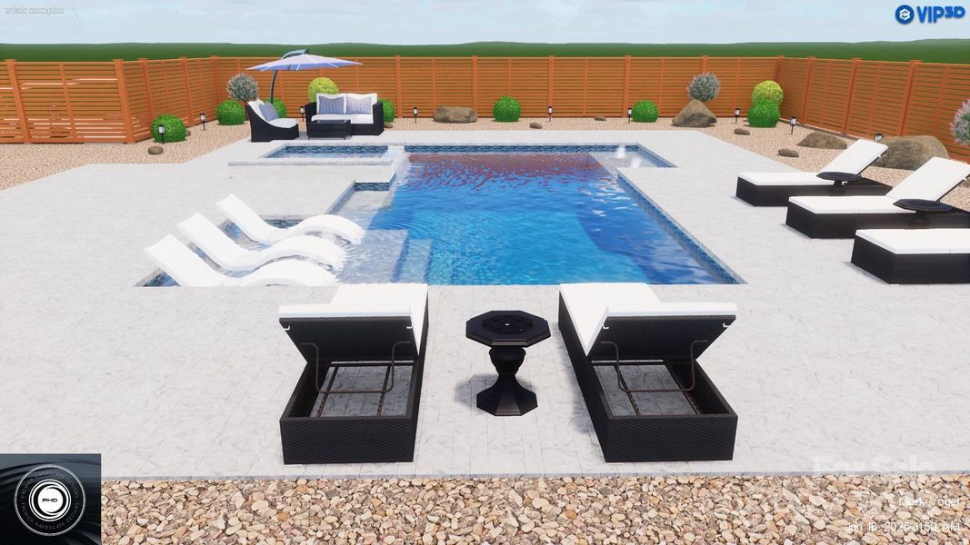 Pool rendering by Premier Hardscapes Pool rendering by Premier Hardscapes