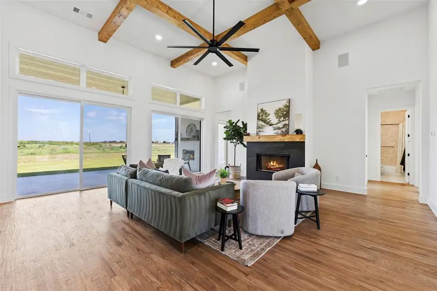 Furnished interior view inside a new home in , Maypearl (Image 3).