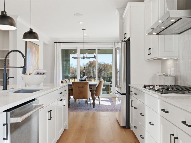 Representative furnished interior of a home built from the Aster by Tri Pointe Homes in Ross Farms, Charlotte (Image 21).