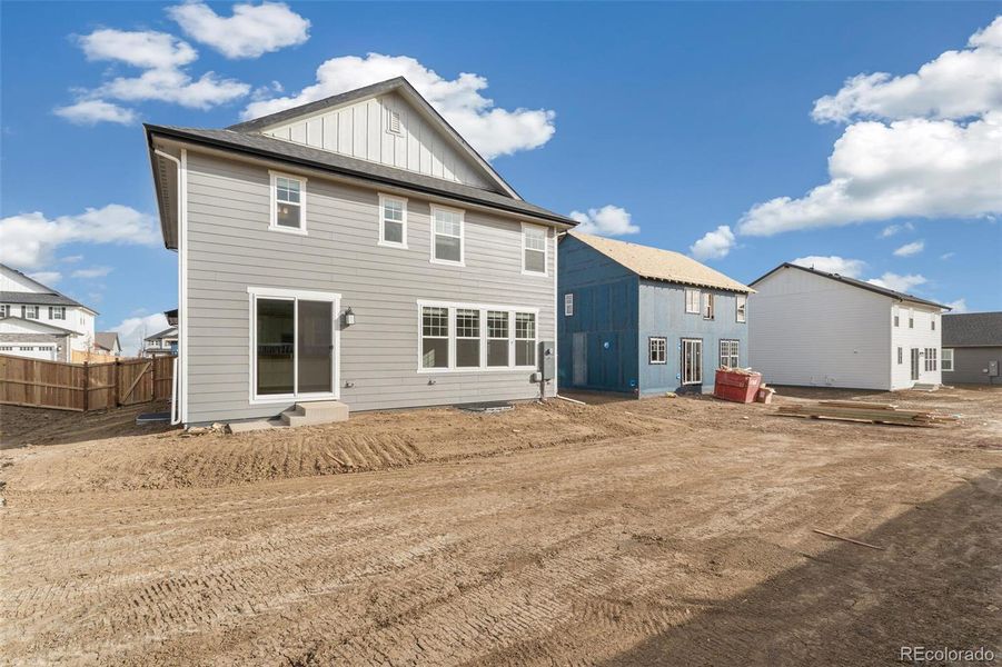 Exterior details and patio area of a home in Windsong, Brighton (Image 3). Exterior details and patio area of a home in Windsong, Brighton (Image 3).