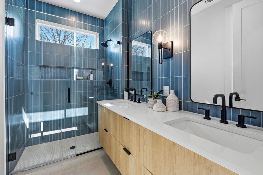 Furnished interior view inside a new home in , Austin (Image 11).