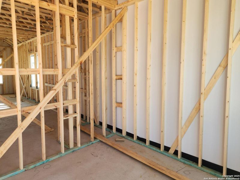 In-progress construction of a new home in Arcadia Ridge, San Antonio, TX (Image 8). In-progress construction of a new home in Arcadia Ridge, San Antonio, TX (Image 8).