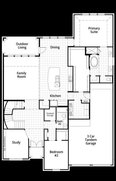 Downstairs Floor Plan