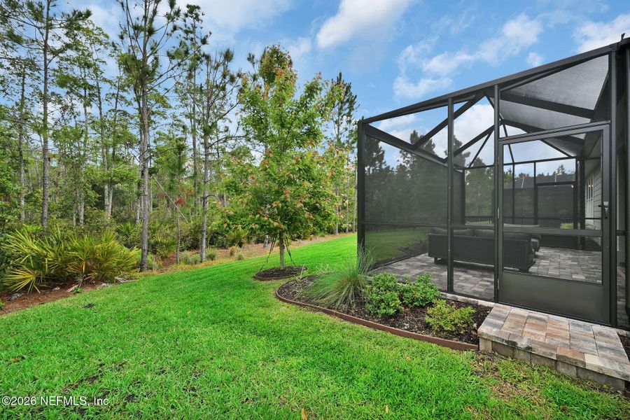 Exterior details and patio area of a home in , Jacksonville (Image 28).