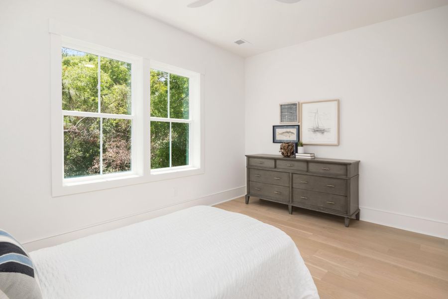 Furnished interior view inside a new home in , Edisto Island (Image 14).