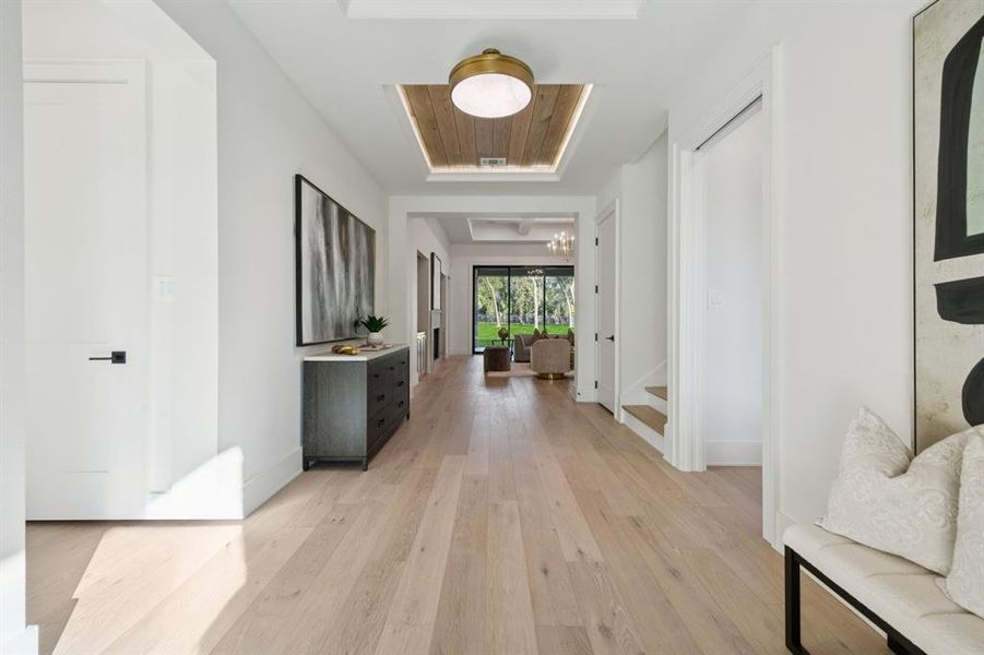 Furnished interior view inside a new home in , Keller (Image 6).