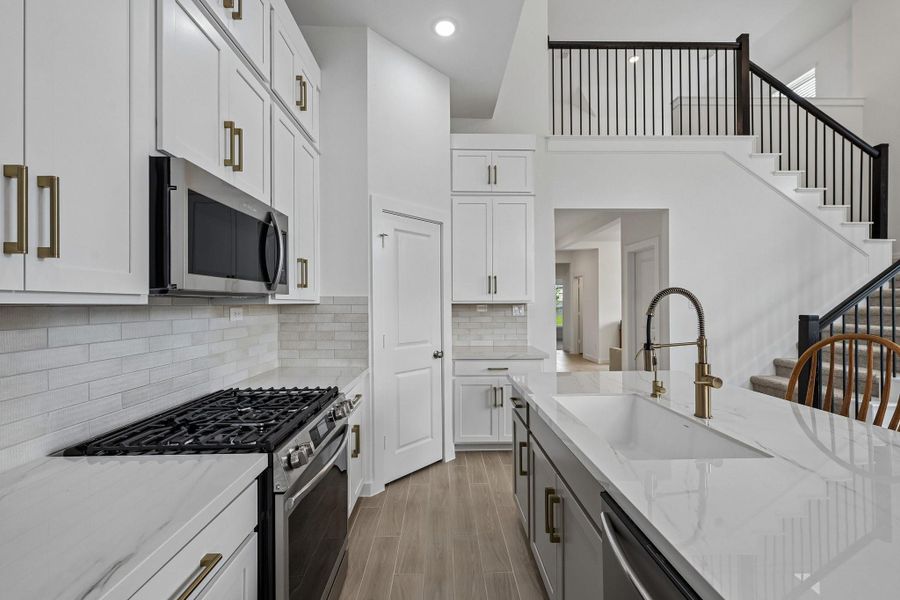 Furnished interior view inside a new home in Jubilee 45', 70', Hockley (Image 31).