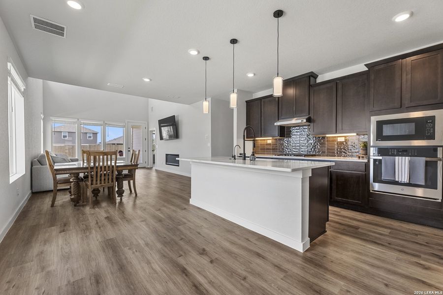 Furnished interior view inside a new home in Talley Fields, San Antonio (Image 5).