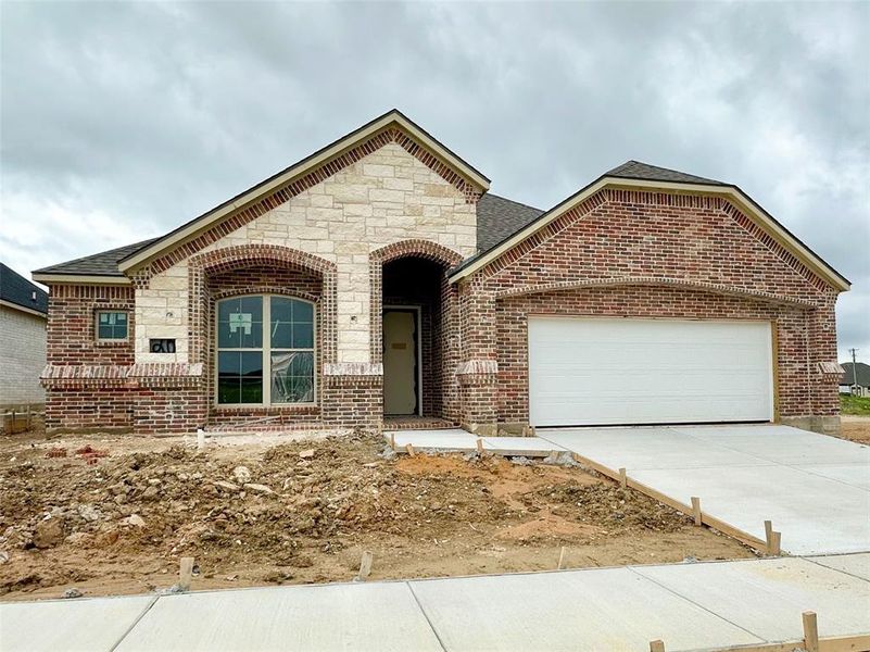 In-progress construction of a new home in , Cleburne, TX (Image 2). In-progress construction of a new home in , Cleburne, TX (Image 2).
