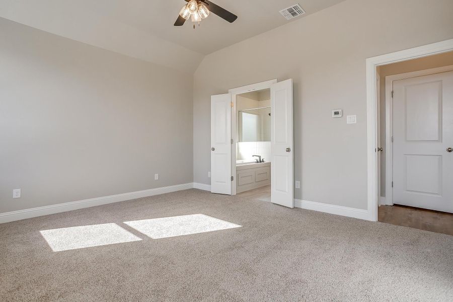 Representative unfurnished interior of a home built from the The San Gabriel by Trinity Classic Homes in Zion Trails, Poolville (Image 13). Representative unfurnished interior of a home built from the The San Gabriel by Trinity Classic Homes in Zion Trails, Poolville (Image 13).