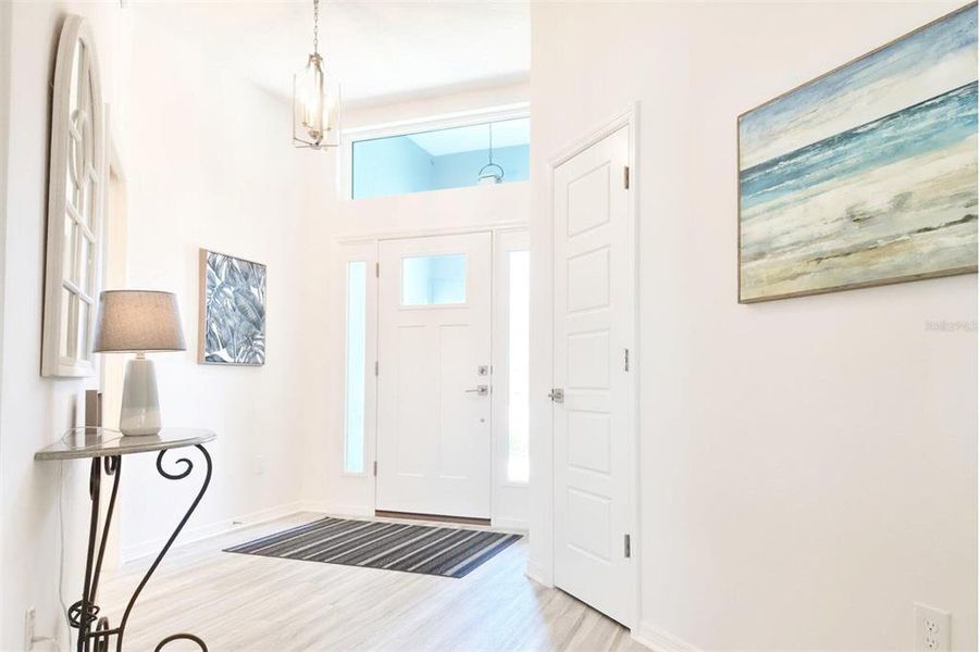 Furnished interior view inside a new home in , The Villages (Image 15).