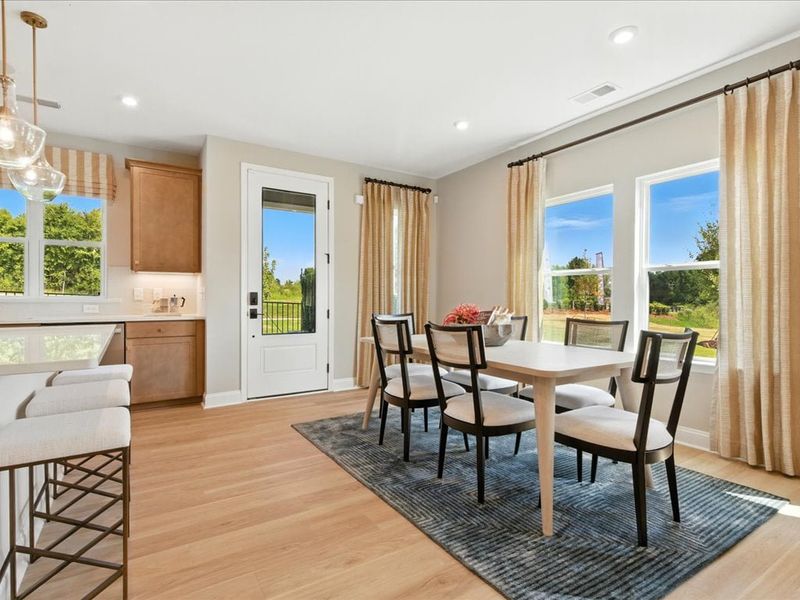 Representative furnished interior of a home built from the Sawyer by Tri Pointe Homes in Grahym at Southbridge, Fort Mill (Image 8).
