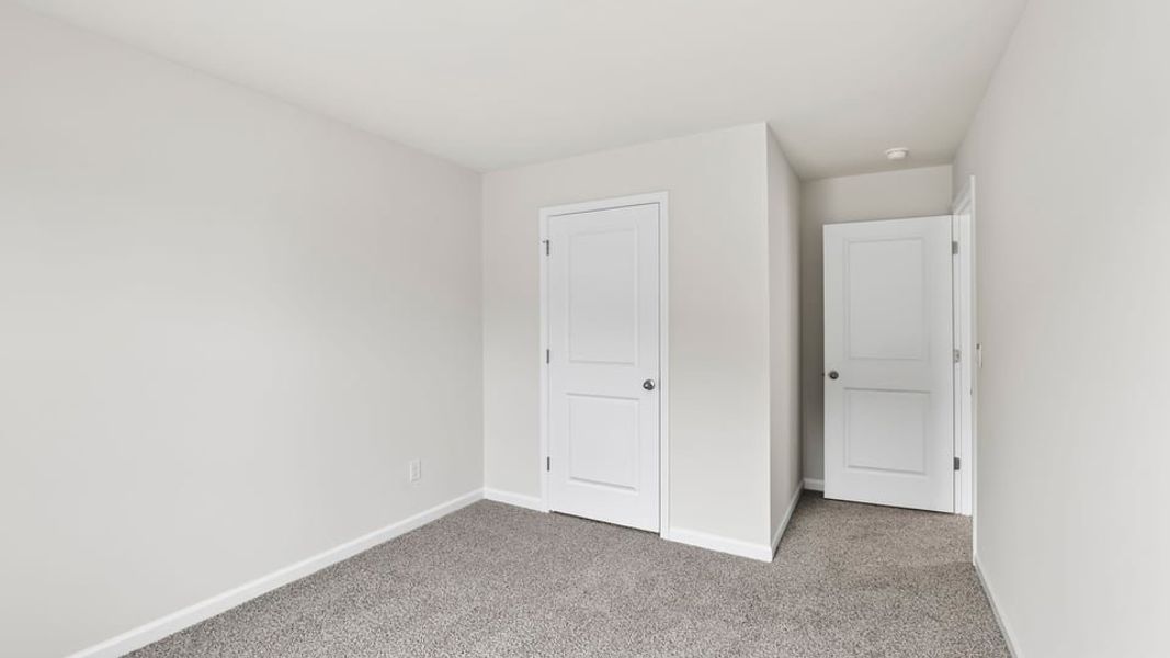 Spacious, unfurnished interior of a new home in Durbin Meadows, Fountain Inn (Image 27). Spacious, unfurnished interior of a new home in Durbin Meadows, Fountain Inn (Image 27).