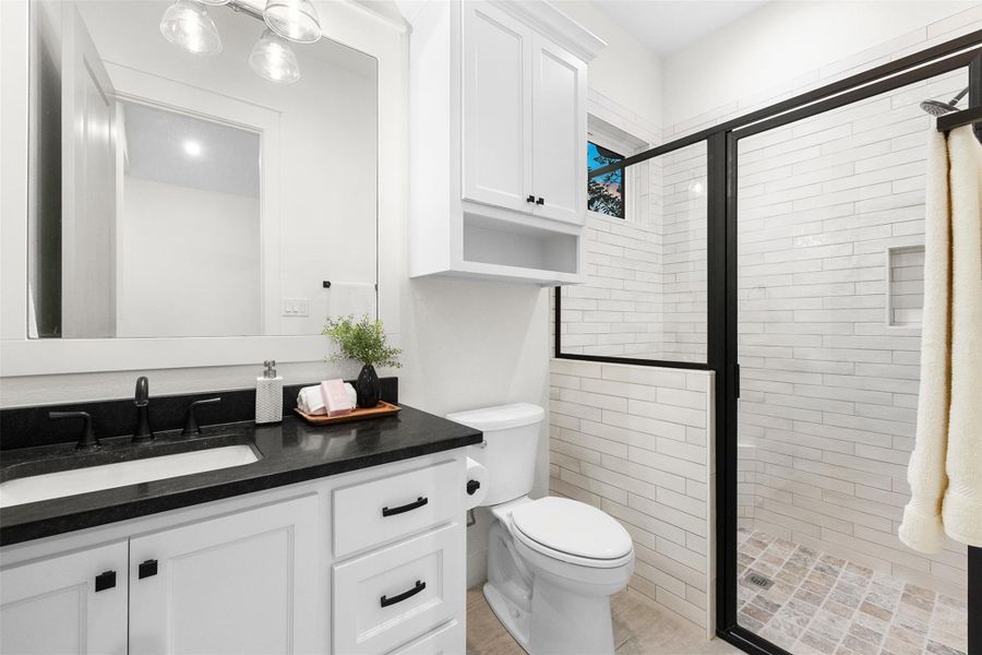 Furnished interior view inside a new home in , College Station (Image 17).