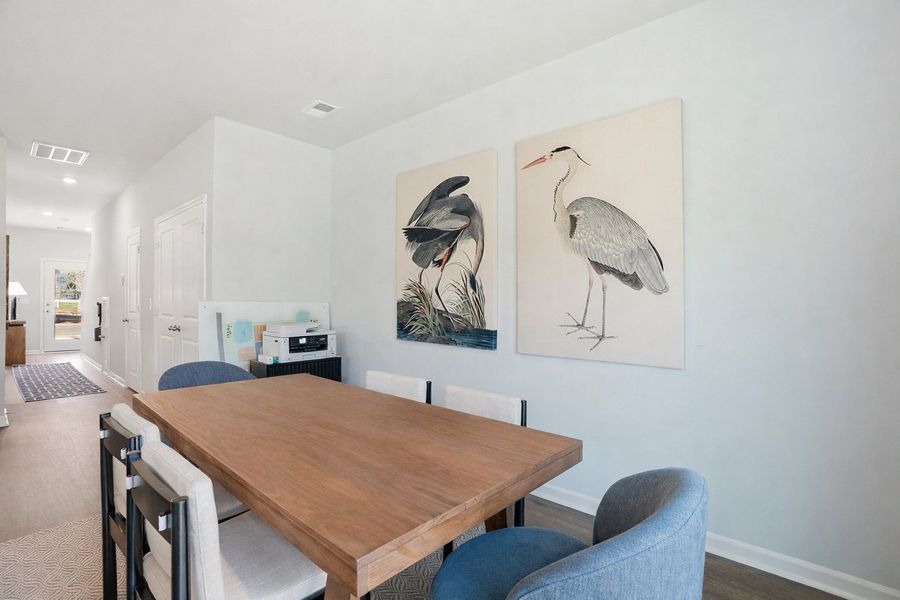 Representative furnished interior of a home built from the Sequoia by McGuinn Homes in Towns at Lake Greenwood, Greenwood (Image 13).