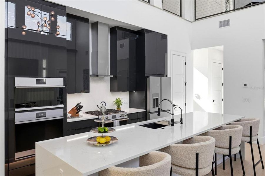 Furnished interior view inside a new home in , Sarasota (Image 54).