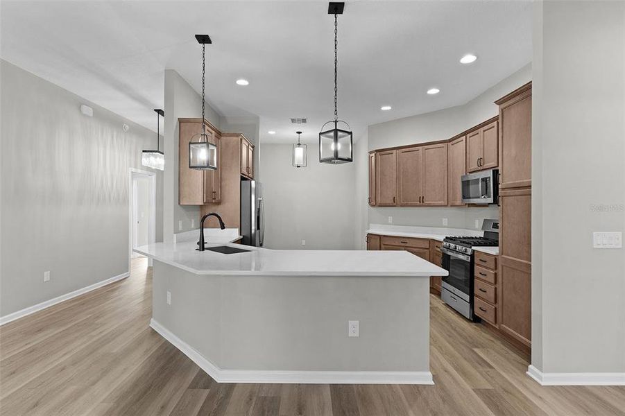 Furnished interior view inside a new home in , The Villages (Image 5). Furnished interior view inside a new home in , The Villages (Image 5).