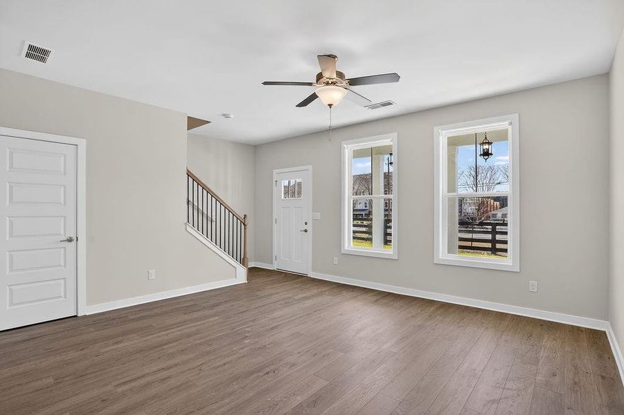 Spacious, unfurnished interior of a new home in , Fayetteville (Image 25). Spacious, unfurnished interior of a new home in , Fayetteville (Image 25).
