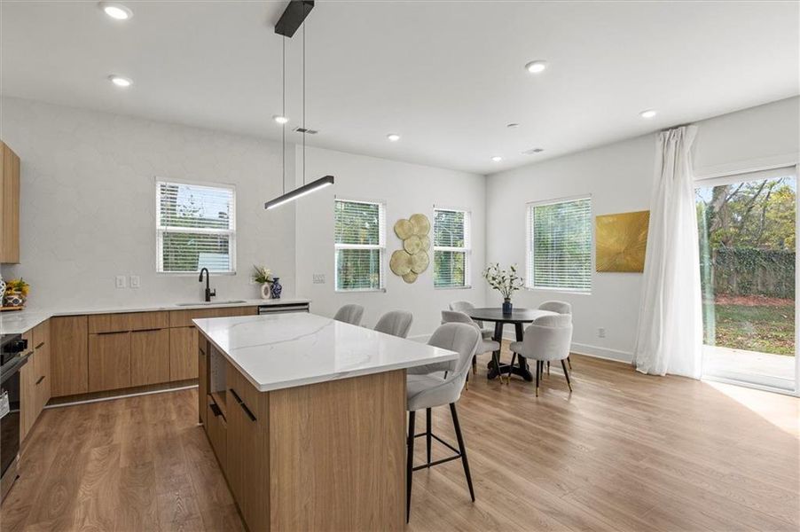 Furnished interior view inside a new home in , Atlanta (Image 37). Furnished interior view inside a new home in , Atlanta (Image 37).