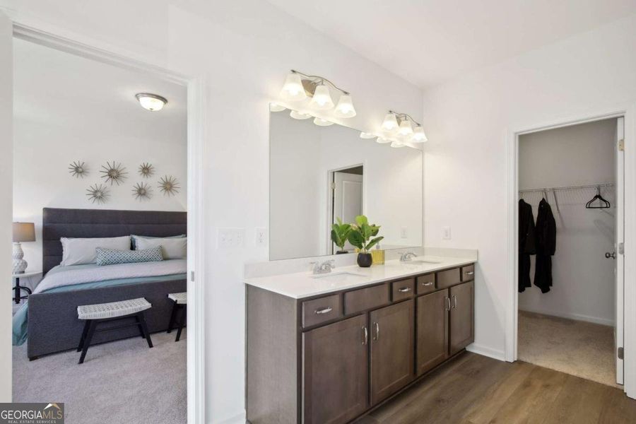 Furnished interior view inside a new home in Crescent Towns, Riverdale (Image 33).