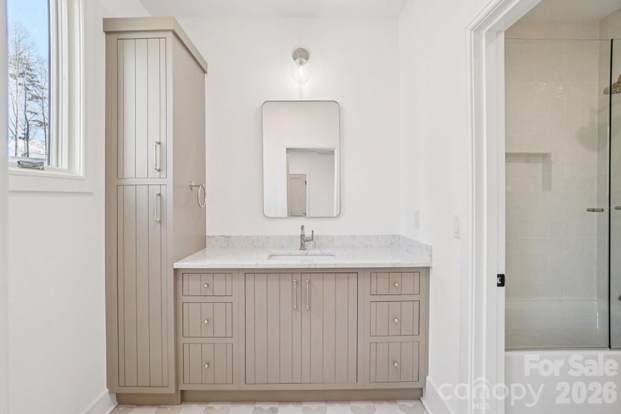 Furnished interior view inside a new home in , Brevard (Image 18).