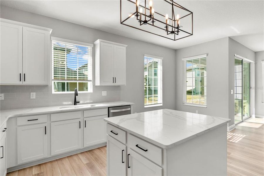 Furnished interior view inside a new home in Reunion Village, Kissimmee (Image 7).