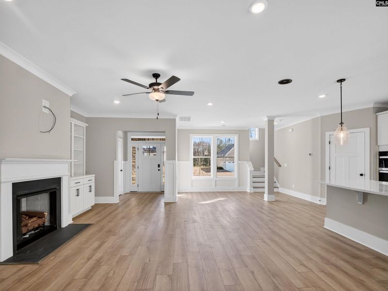 Spacious, unfurnished interior of a new home in Collins Cove, Chapin (Image 19).