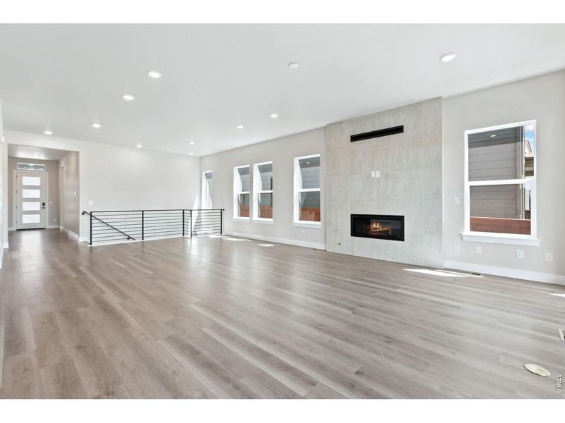 Spacious, unfurnished interior of a new home in RainDance, Windsor (Image 11).