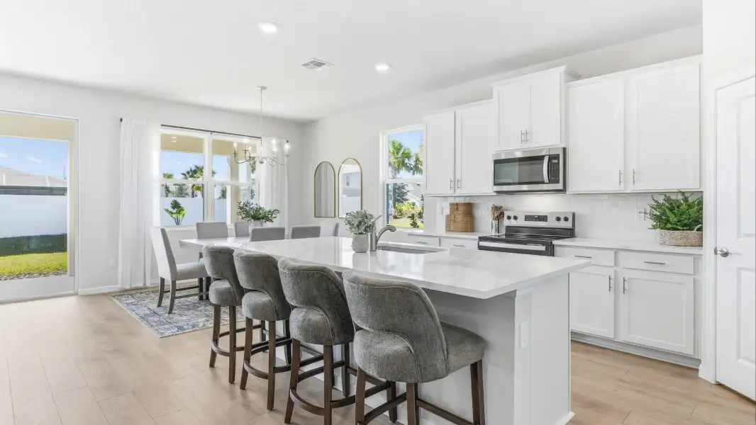 Furnished interior view inside a new home in Legacy Preserve, Parrish (Image 5).